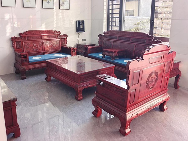 紅花梨財源滾滾沙發